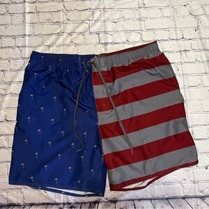 Men’s True Nation swim trunks - shorts size 3XL AMERICAN FLAG